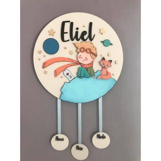 Bảng tên bé bằng gỗ