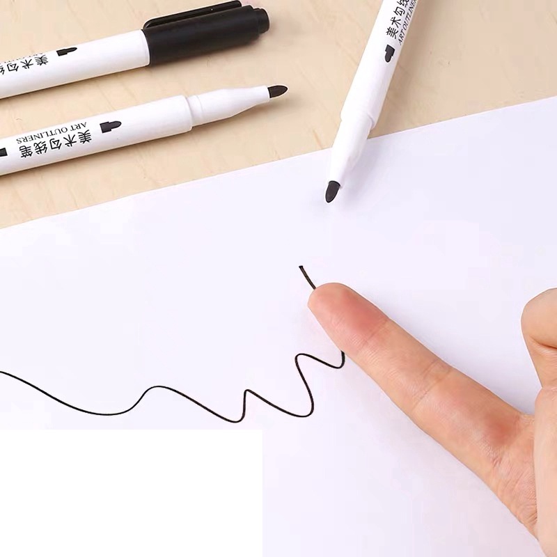 M &amp; G. Bút Hai Đầu Cỡ Lớn Vẽ Graffiti Nghệ Thuật Dành Cho Trẻ