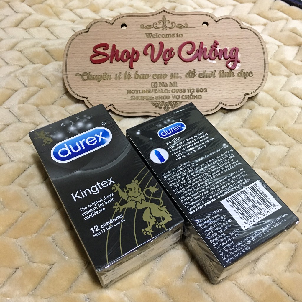 Bao Cao Su Durex Kingtex 12 Chiếc