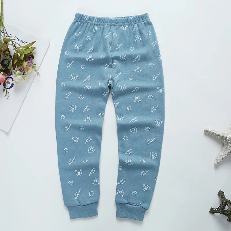 Quần dài cotton size lớn cho bé trai bé gái từ 14-28 kg
