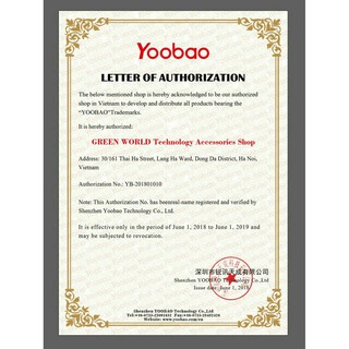 Sạc dự phòng Yoobao P10000L 10000mAh