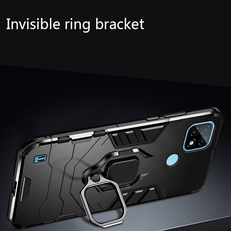 Ốp Lưng Chống Sốc Có Giá Đỡ Cho Điện Thoại Realme C21 | BigBuy360 - bigbuy360.vn