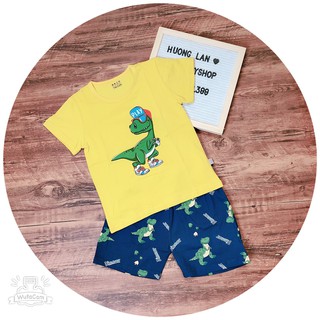 ❣️Bộ cotton cộc tay xuất hàn nhỡ nam (bảng hình 1)❣️