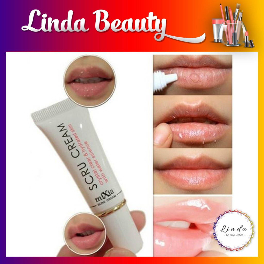 Gel tẩy da chết kết hợp dưỡng giúp hồng Môi SCRU cream 12g | BigBuy360 - bigbuy360.vn