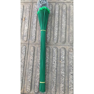 Dây móc treo chậu có bọc nhựa Xanh dài 70 cm - 10 cái