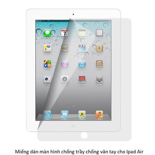 Miếng dán màn hình chống trầy chống vân tay cho iPad Air