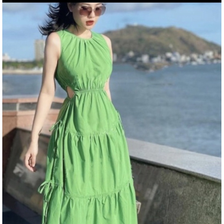 100k đầm rút eo
