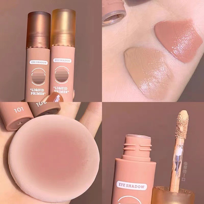 (Hàng Mới Về) Kem Lót Trang Điểm Mắt Dạng Lỏng Lâu Trôi Tiện Dụng | BigBuy360 - bigbuy360.vn