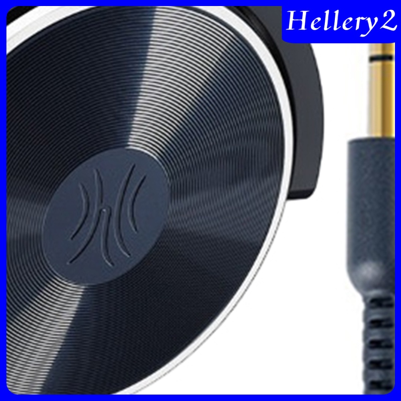 [HELLERY2] Over Ear DJ Stereo Wired Headphone Headsets for Studio