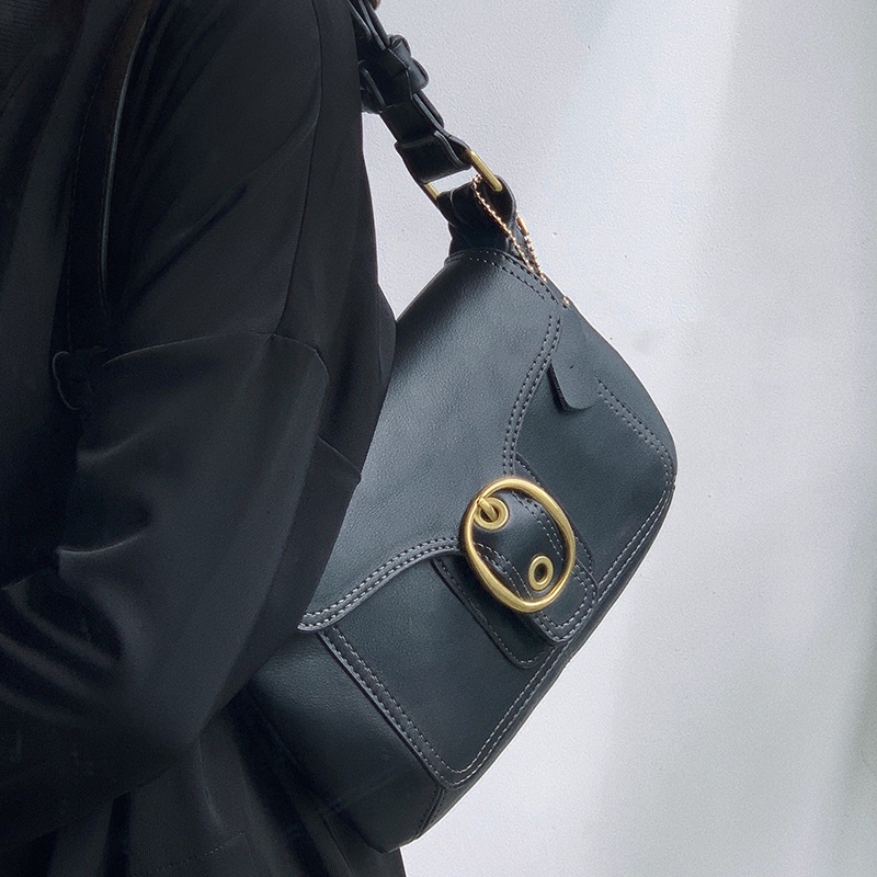 Túi đeo vai IELGY có khóa gài thời trang sành điệu cho nữ