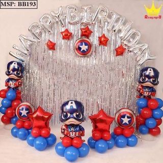 Set sinh nhật siêu nhân cho bé trai