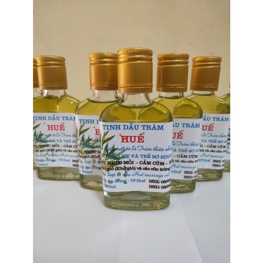 Tinh Dầu Tràm Huế Nguyên Chất 100Ml