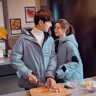 OrderÁo khoác phao COUPLE Hàn Quốc chất cực đẹp cực ấm cho các cặp đôi trẻ