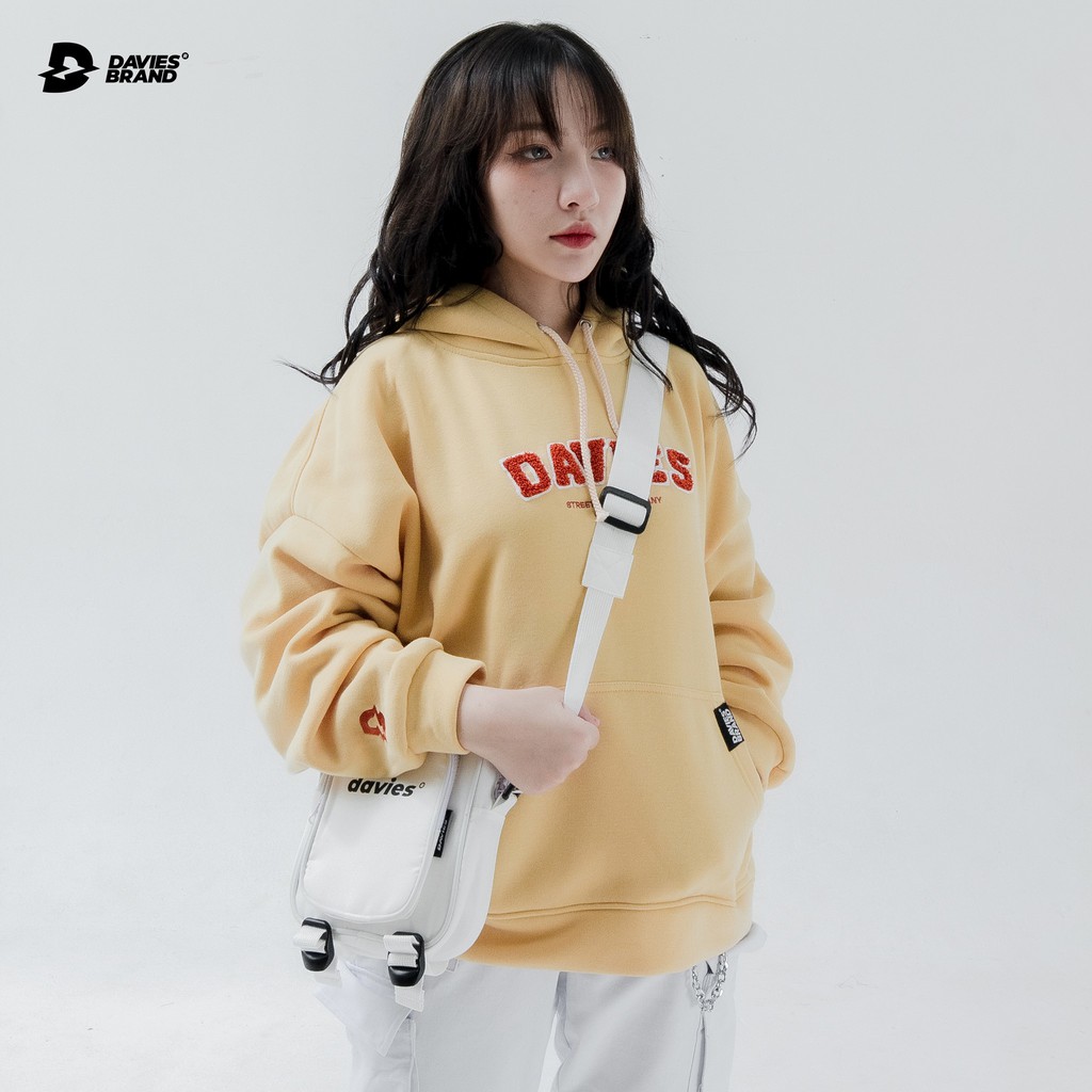 Áo hoodie nữ nỉ bông có nón Davies brand - Davies Cotton Hoodie