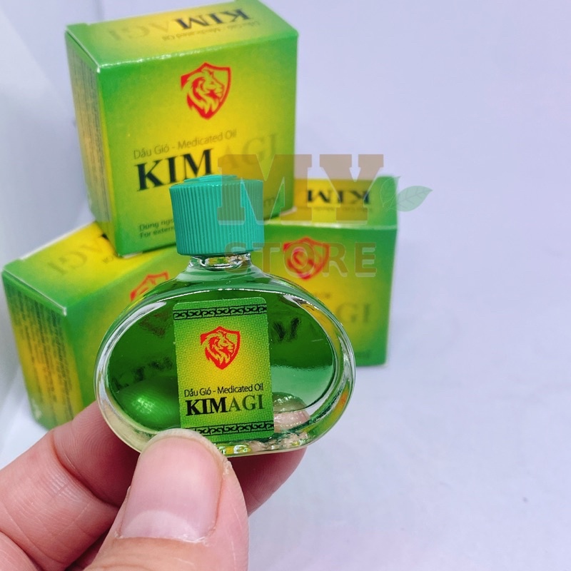 (Chính Hãng) Dầu Gió Kimagi Xanh 6ml- Công Ty Dược Agimexpharm