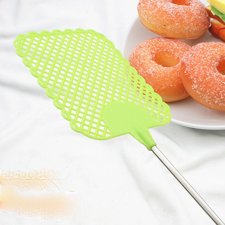 Vợt đập ruồi thu gọn thay đổi độ dài cao cấp đa năng tiện dụng đảm bảo vệ sinh thực phẩm cho gia đình F704SP3