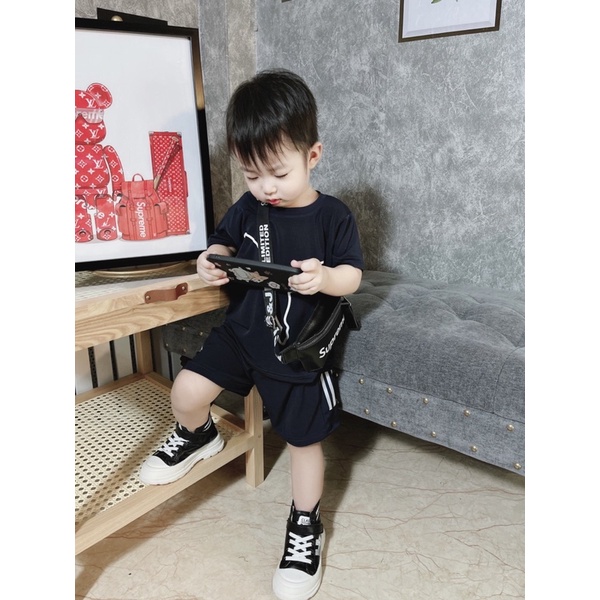 [SET BÉ TRAI] Bộ thể thao sang xịn 2 màu cho bé trai