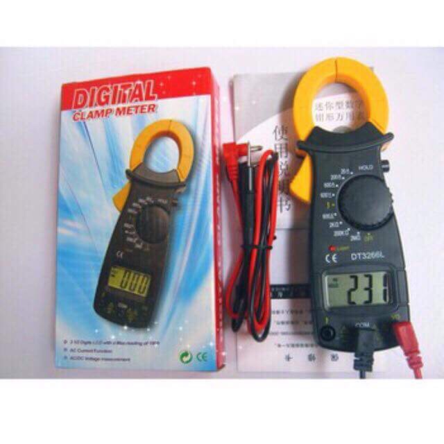 Bộ Đồng Hồ ampe kìm DT3266L
