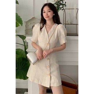 (HÀNG SẴN) Váy đầm nữ Hàn quốc sang trọng tiểu thư