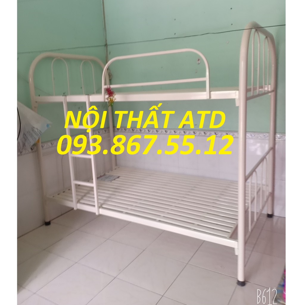 GIƯỜNG TẦNG SẮT TRẺ EM, GIƯỜNG SẮT 2 TẦNG GIÁ RẺ 1M2/1M2