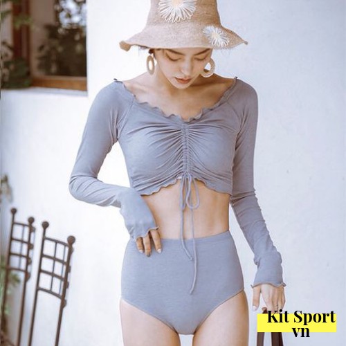 Bộ Đồ Bơi Đi Tắm Biển Nữ Bikini 2 Mảnh (1 Set Áo Bra Và Quần Lót) Sunny II KIT SPORT VIỆT NAM