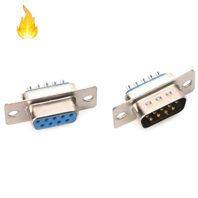 Set 5 Cặp 10 Cặp Đầu Nối Db9 Male Và Female Rs232 9 Pin