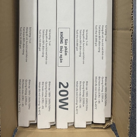 Bóng đèn LED tuýp 1m2 - ship HỎA TỐC
