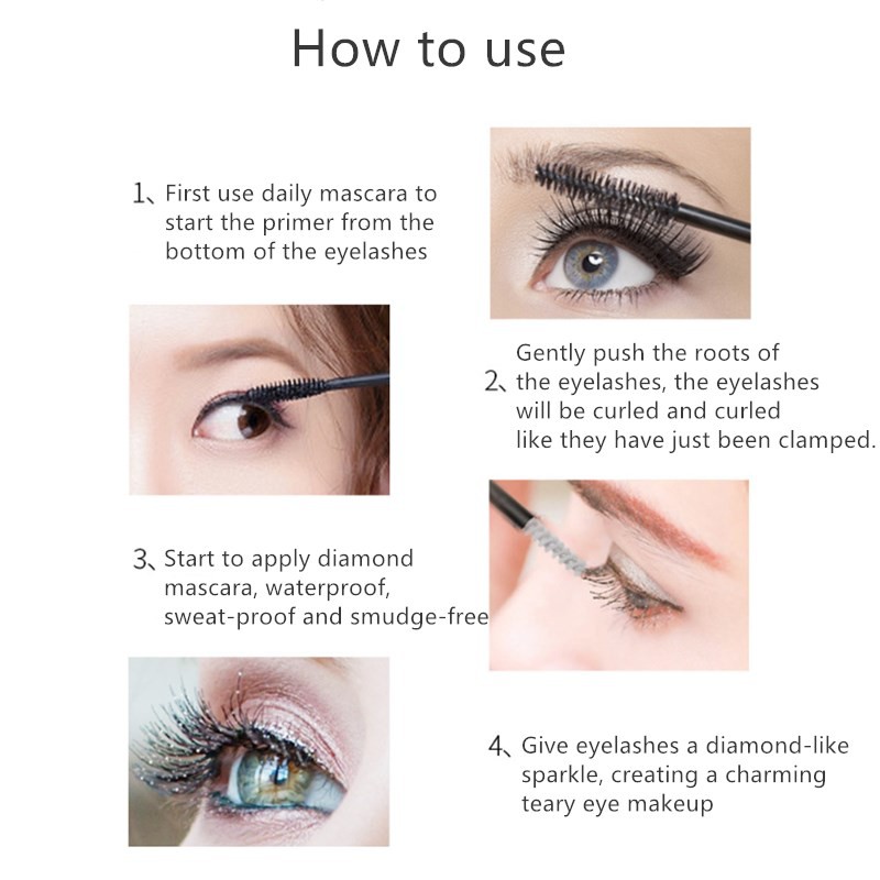 Mascara MIXDAIR 3.5g Lấp Lánh Tiện Dụng Làm Đẹp Cho Mắt | BigBuy360 - bigbuy360.vn