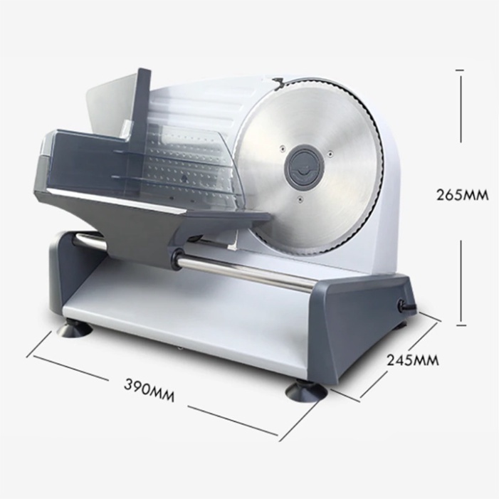 Máy thái lát thịt, rau củ, thực phẩm bán tự động điều chỉnh độ dày mỏng