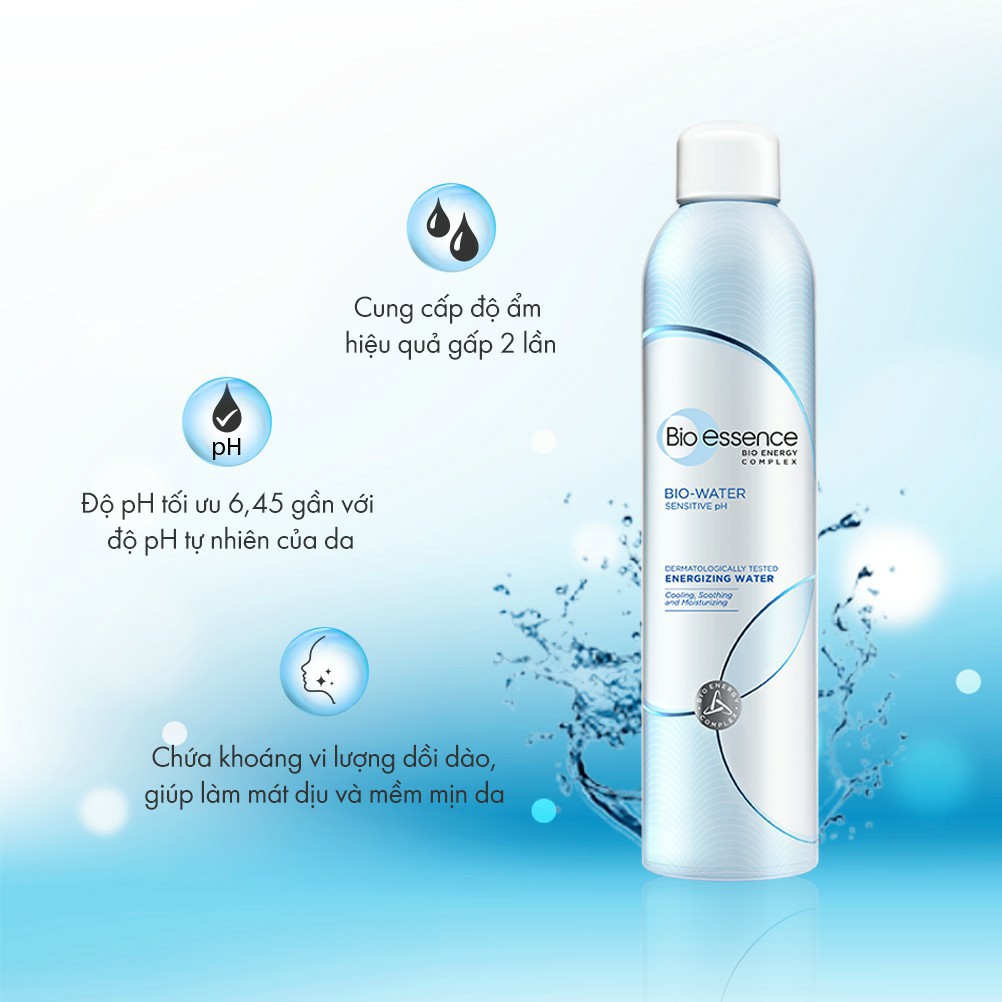 Nước xịt khoáng dưỡng da Bio-Water Energizing Water 300ml