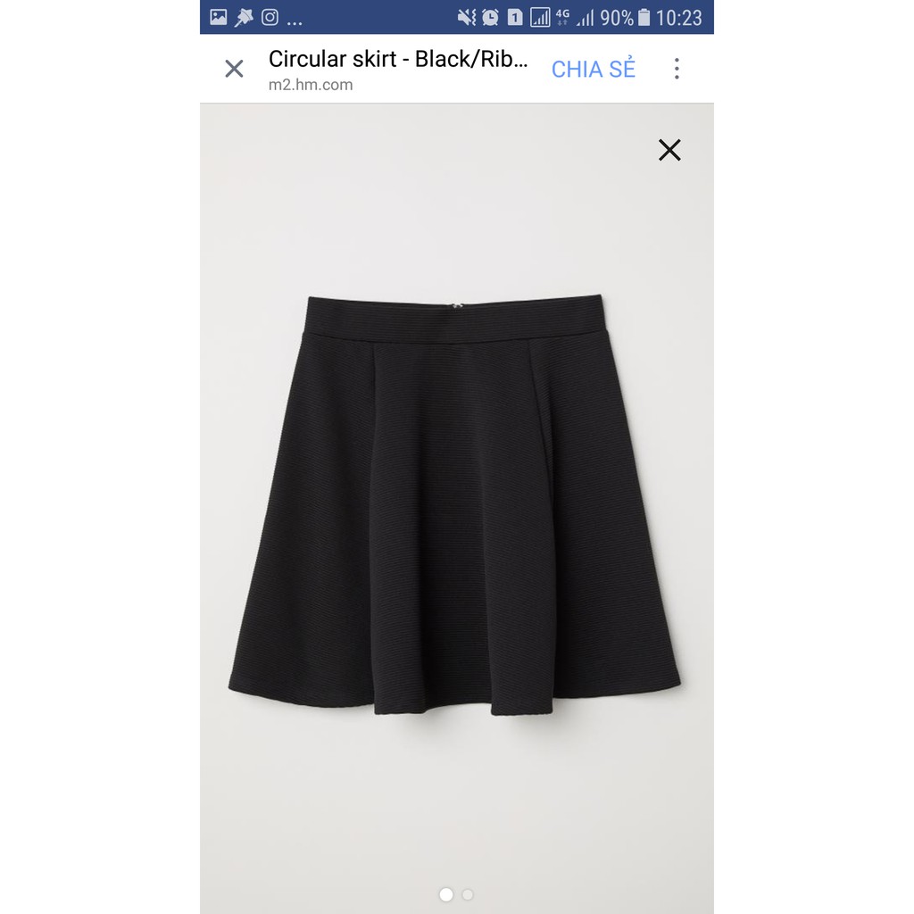 Chân váy xòe H&M