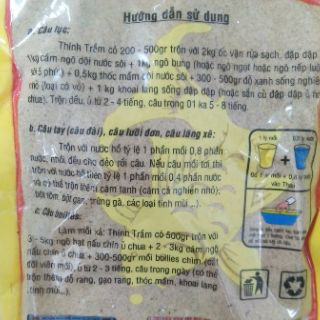 Mồi câu Trắm cỏ Hùng Vương