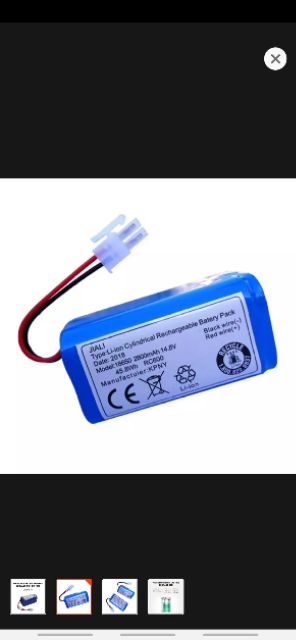 Pin Robot lau nhà hút bụi DL33/DL35/CEN540