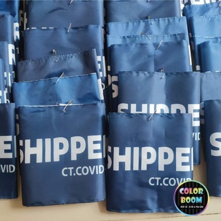 Băng Đeo Tay Shipper Mẫu Mới CT.COVID-19 Cao 20cm