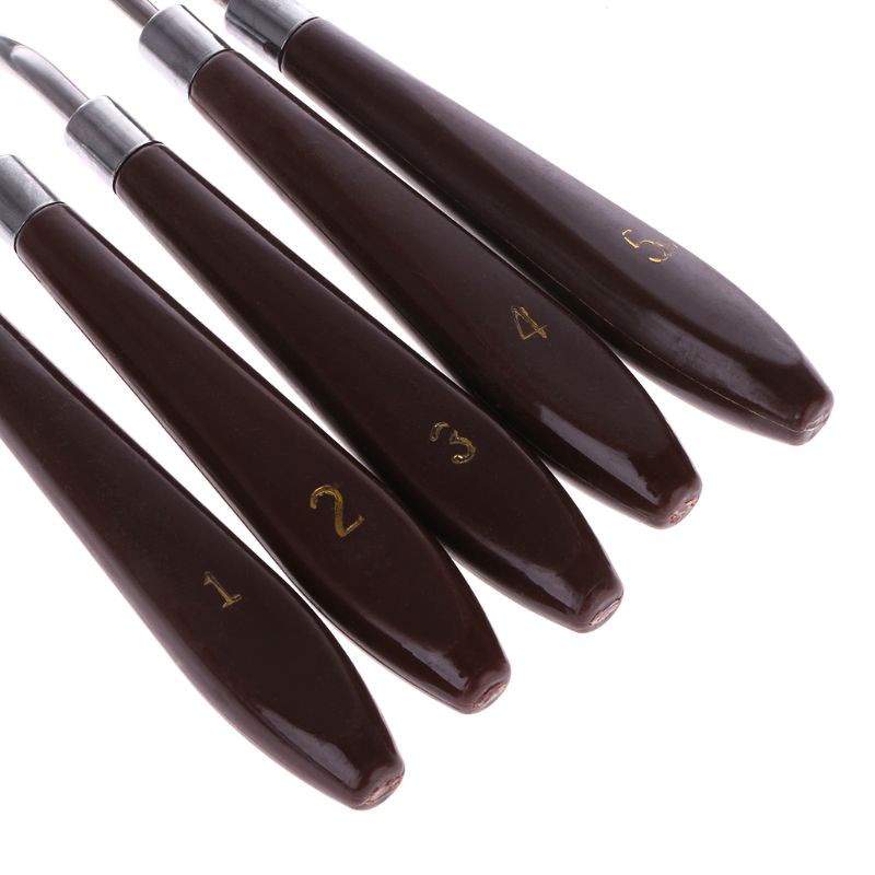 Set 5 Dụng Cụ Trộn Màu Vẽ Tranh Sơn Dầu Chuyên Nghiệp Bằng Thép Không Gỉ