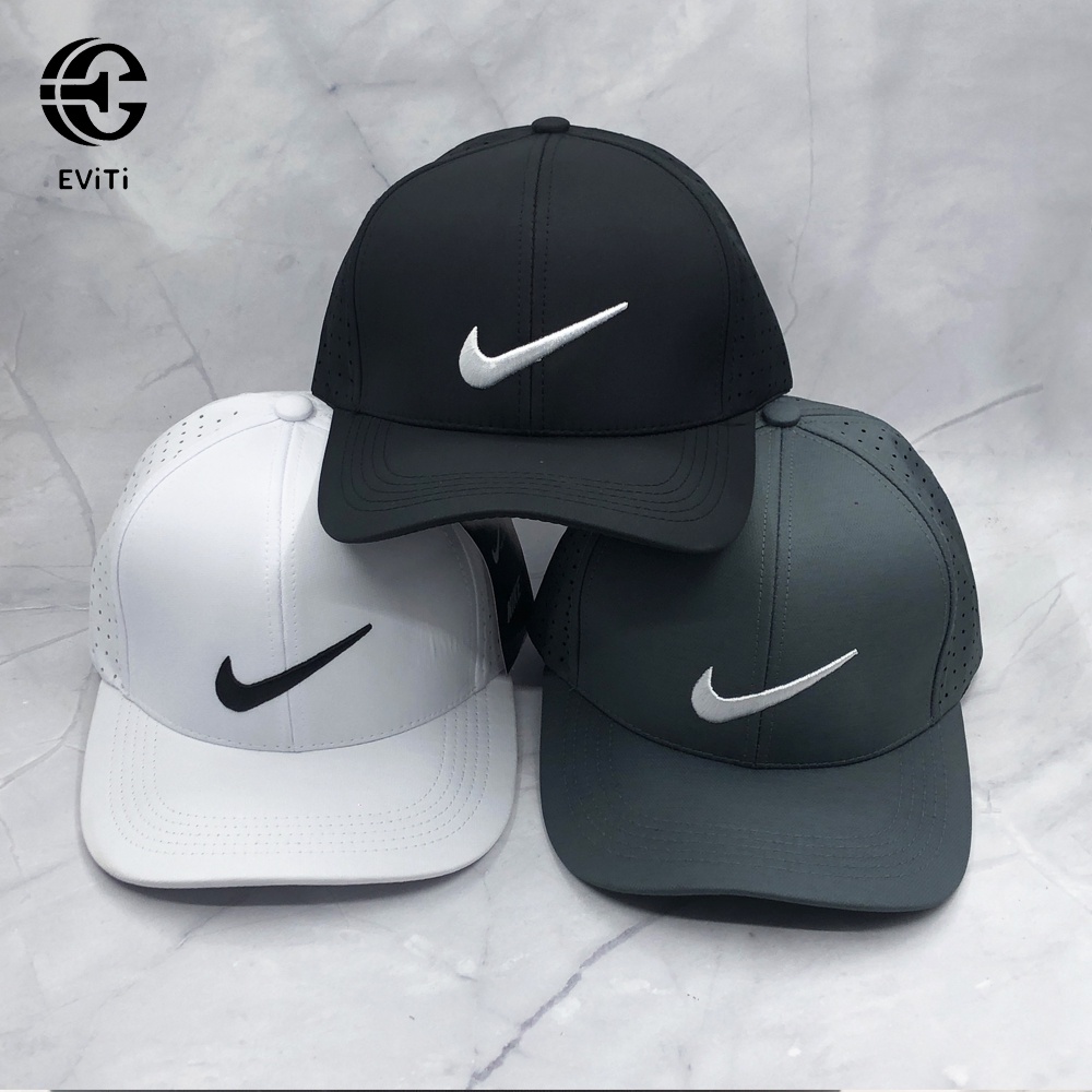 Mũ thể thao - Nón kết thời trang N.I.K.E logo thêu sắc nét phong cách trẻ trung năng động chất liệu dù lỗ thoáng mát
