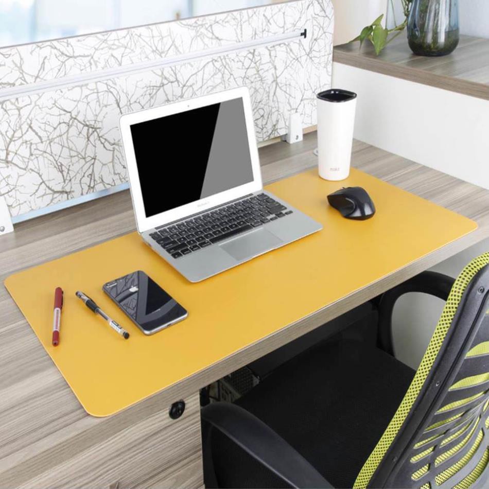 Thảm trải bàn- Deskpad da trải bàn làm việc da Pu 2 mặt chống nước, dễ lau lùi | BigBuy360 - bigbuy360.vn