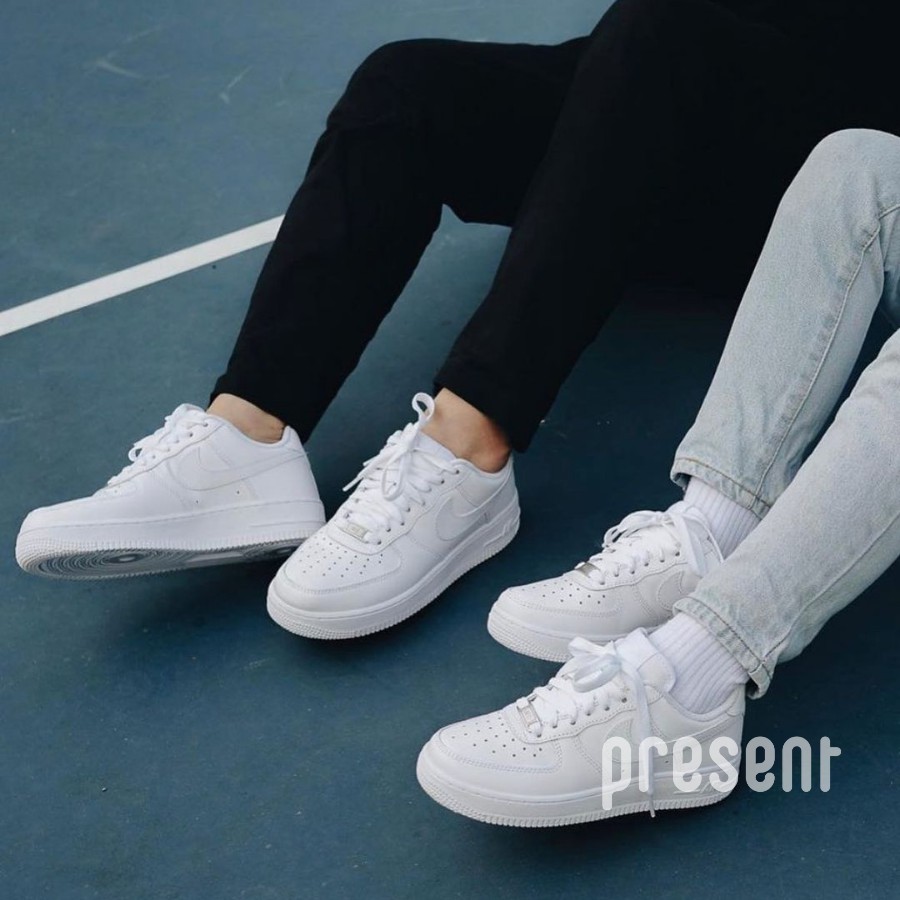 [FREESHIP - HÀNG AUTH KÈM BILL] Giày Sneaker Thời Trang Nam Nữ Air Force 1 All White - Present Original Sneakers | BigBuy360 - bigbuy360.vn