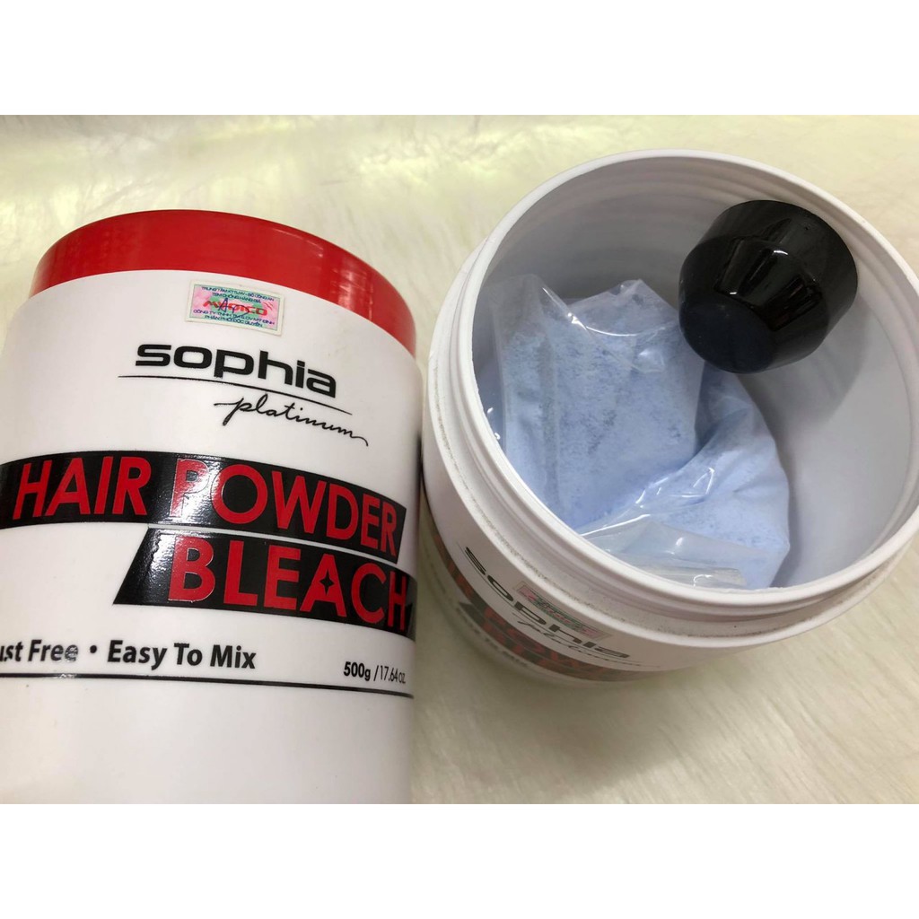 BỘT TẨY RỬA MÀU TÓC SOPHIA PLATINUM HAIR POWDER BLEACH HÀN QUỐC 500G