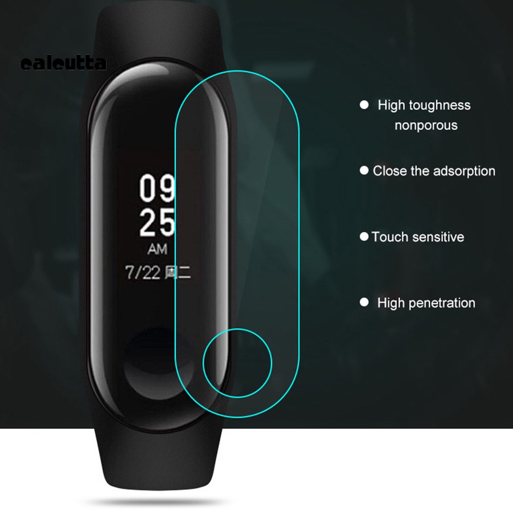 Tấm dán chống xước bảo vệ màn hình vòng tay thông minh Xiaomi Mi Band 2/3/4