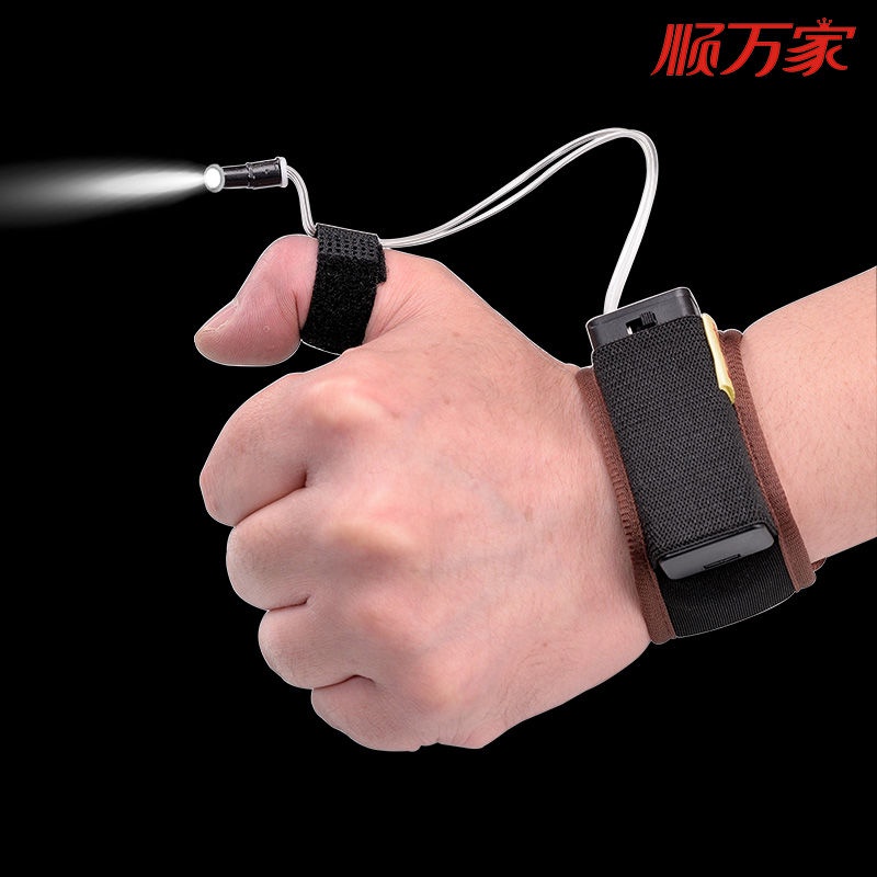 Đèn ngón tay Cái. Đèn Đeo Ngón Tay Lấy Ráy Tai Sạc USB Trực Tiếp