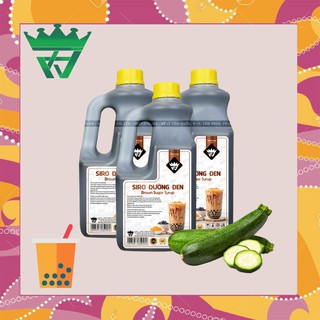 Syrup/Siro Đường Đen Hương Bí Đao Pha Sữa Tươi Trân Châu Đường Đen