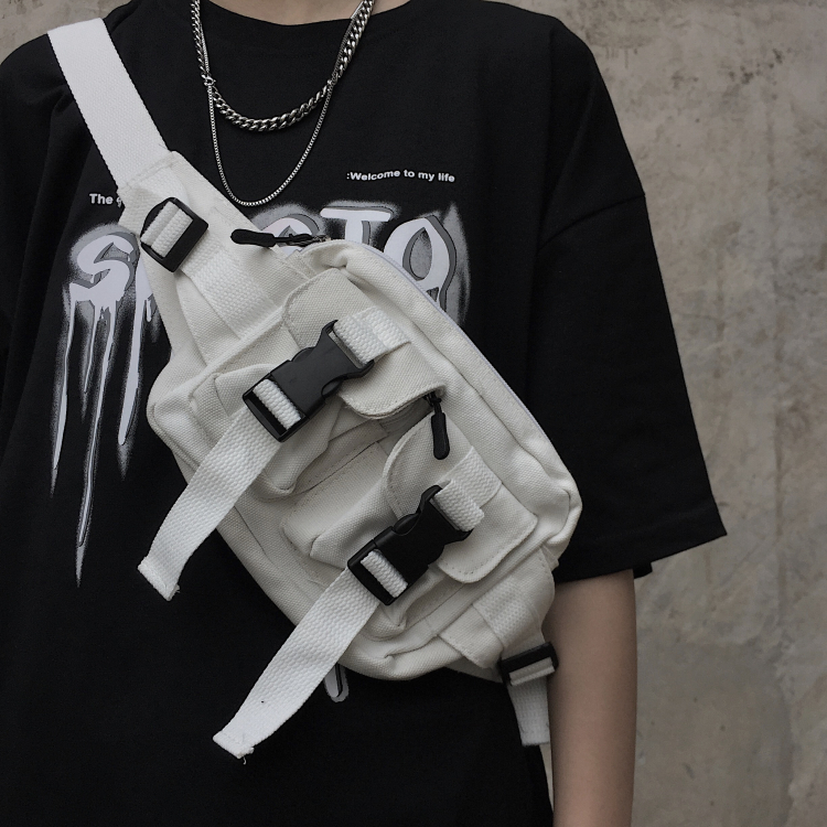 Túi Đeo Chéo Ngực Phong Cách Harajuku 197047 Cá Tính