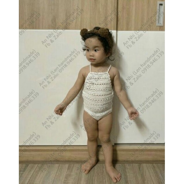 Bikini liền thân, áo tắm, đi biển , áo bơi cho bé từ sơ sinh trở lên