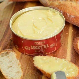 Bơ mặn Bretel Butter Pháp 250g (bơ đồng tiền)