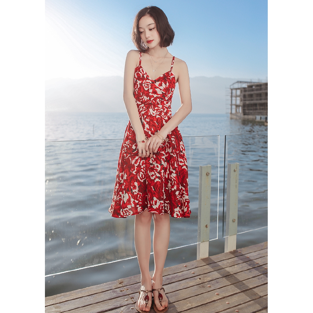 Đầm Đi Biển Thiết Kế Xinh Xắn Cho Nữ | BigBuy360 - bigbuy360.vn