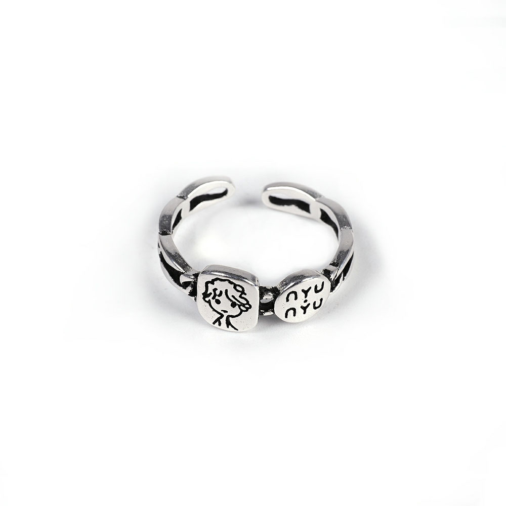 Open Rings for Women Lady Punk Chic Rings Statement Jewelry