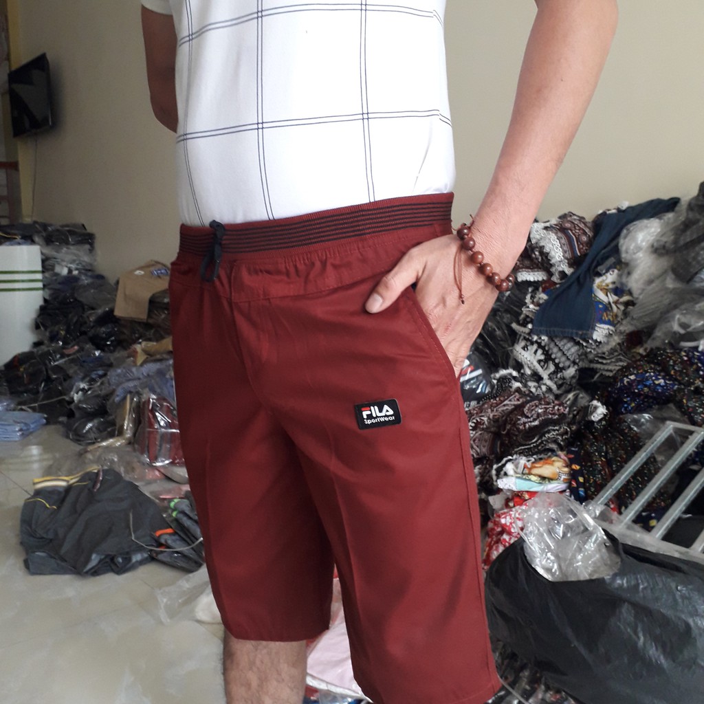 Quần short kaki nam. Màu tím than | BigBuy360 - bigbuy360.vn