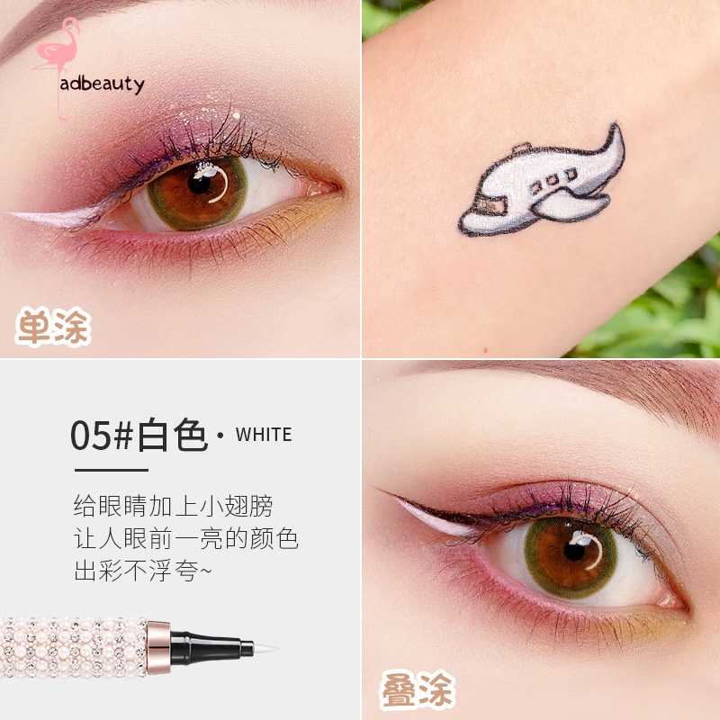 Bút Kẻ Mắt Dạng Lỏng Chống Nước Màu Sắc Thời Trang 2022