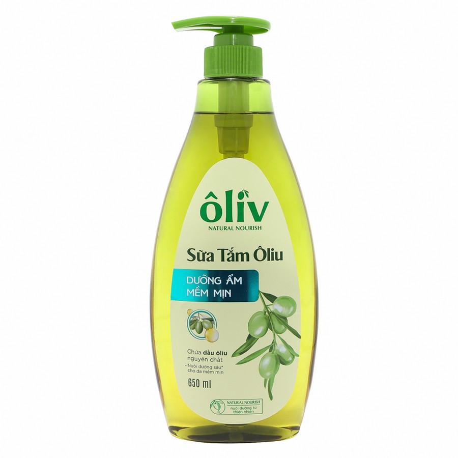 Sữa tắm dưỡng da ÔLIV PRÔVENCE Natural Nourish 650ml